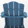 Wolak High Density Polyethylene Folding Adirondack Chair