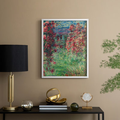 «Vintage Landscape LXIV», reproduction encadrée - bois massif
