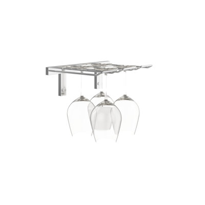 Kjirsten Wall Mounted Wine Glass Rack