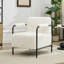 Fauteuil rembourré en velours côtelé Stolle-522972960