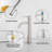 Vessel Sink Faucet Bathroom Faucet with Drain Assembly-88682196