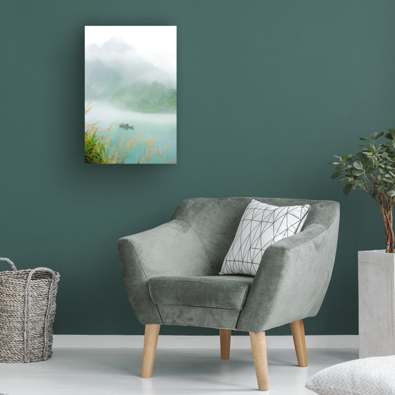 Art sur toile Hua Zhu, H 12 po x l 19 po