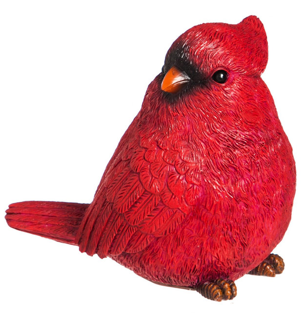 Décoration cardinal en polystone