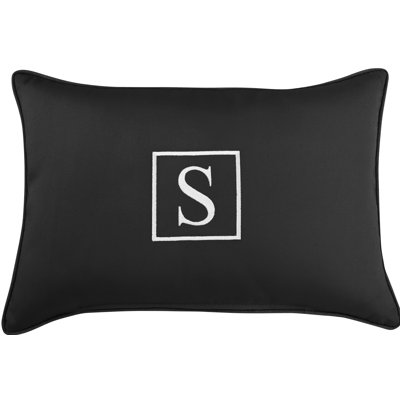 Kerrell Embroidered Sunbrella® Outdoor Throw Pillow