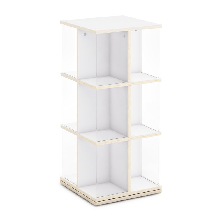 Guidecraft EdQ Shelves and 10 Bin Storage Unit 30 - White