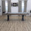 Table de jeu de palets à DEL 9 pi avec quilles American Legend
