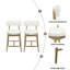 Tabouret de comptoir Mid-Century moderne (ensemble de 2)-991909590