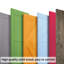 Porte de grange en bois massif brun avec trousse de quincaillerie d'installation-96694123