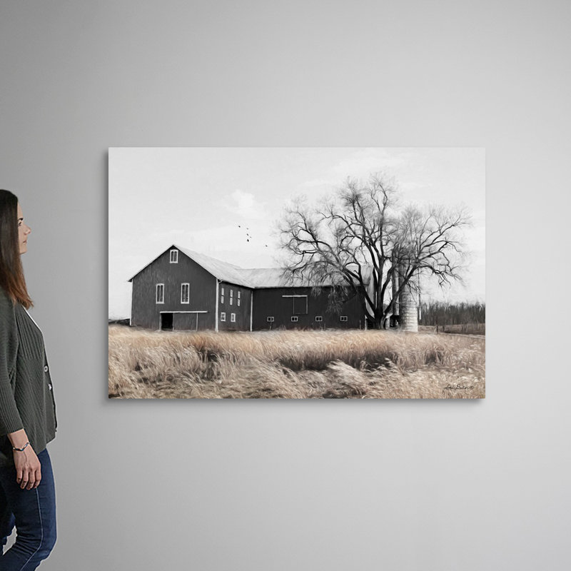 « Ohio Fields II » par Lori Deiter-reproduction de photo sur toile, Toile tendue, H 40 po x l 60 po x P 1,25 po