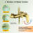 3 Function Shower System with Handheld Shower and Tub Spout-132064582
