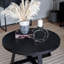 Table basse ronde D39.5X18 "