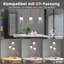 1 - Light Matte Black Cylinder Pendant