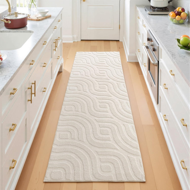 Tapis Fluffy, Tapis de couloir 2 pi x 6 pi