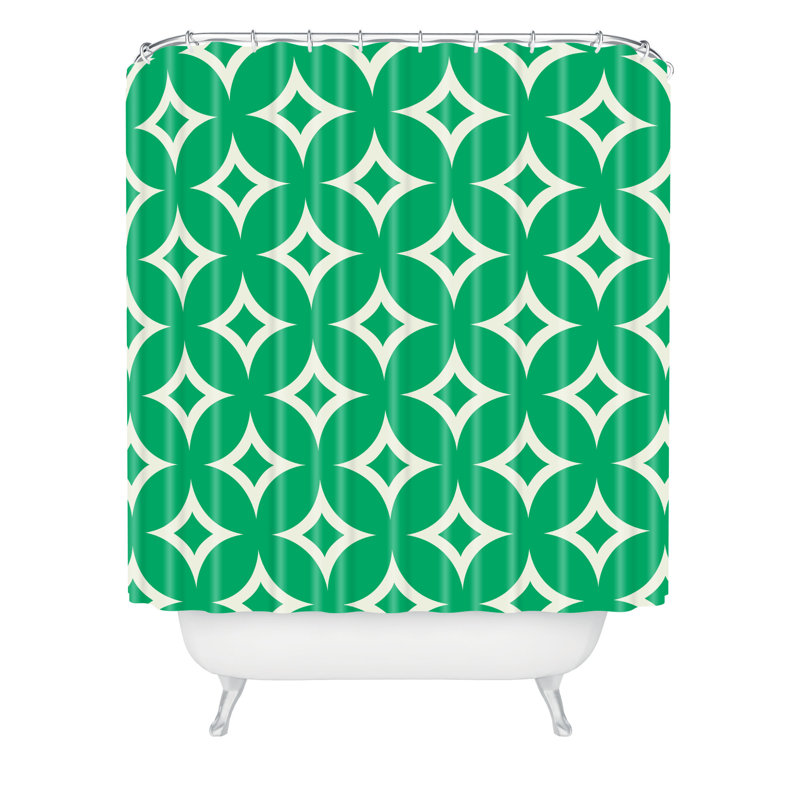 Rideau de douche simple Darieus Emerald Diamonds