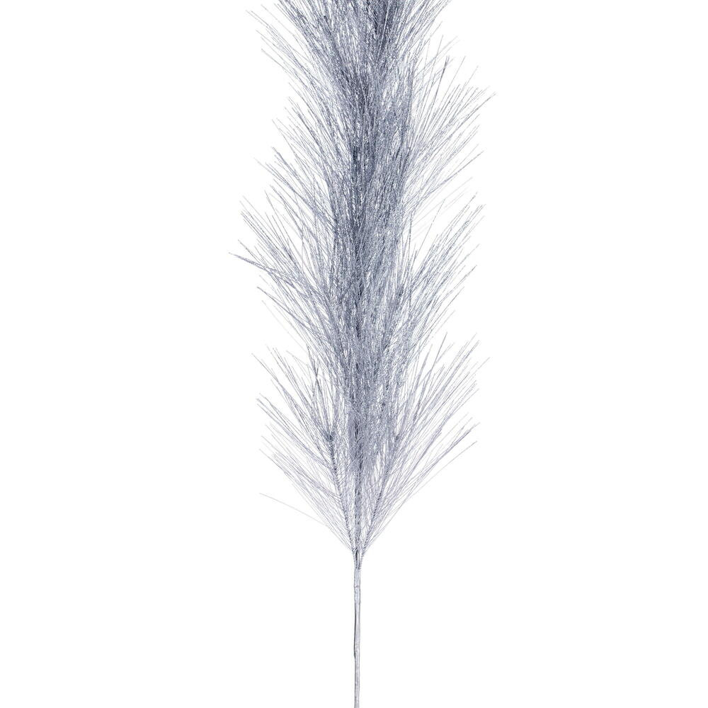 72" Metallic Pine Christmas Garland, Silver
