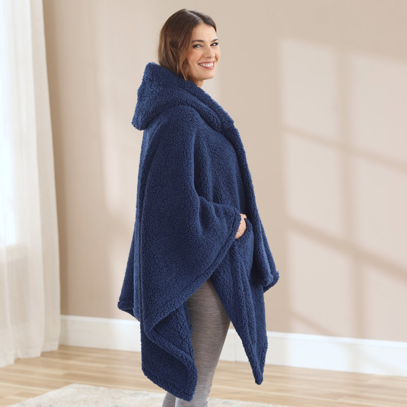 Throw Blanket, Navy