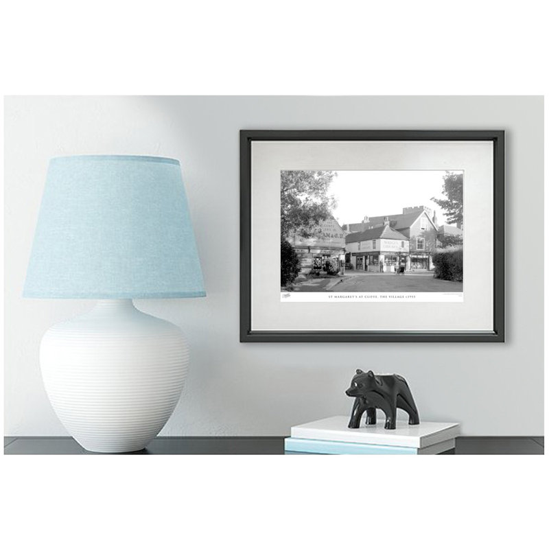 St Margaret's At Cliffe, The Village C1955 by Francis Frith - Single Picture Frame Print, 40cm H x 50cm W x 2.3cm D