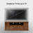 Tinslee 72"W  Traditional TV Stand Charging Station with Cable Management and LED Lighting Strips-101955786