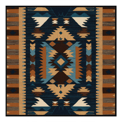 Washable Sheep Southwestern Area Rug