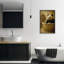 Couture Panda in Luxury Tub Framed Giclee, design by Grotto Studios-130760312-130760313