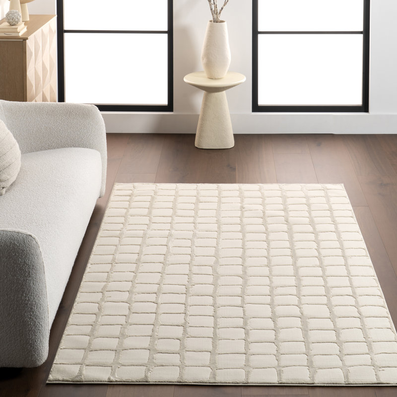 Eunice Modern Machine Washable Area Rug, Rectangle 8' x 10'