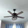 WaKeeney 52'' Ceiling Fan with Light Kit