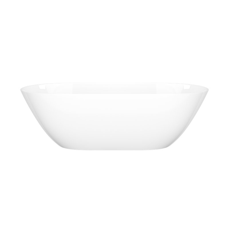 Lussari 70" x 30" Freestanding Soaking Bathtub, White
