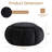 Upholstered Corduroy Pumpkin Round Boneless Cocktail Ottoman Compression-293487173