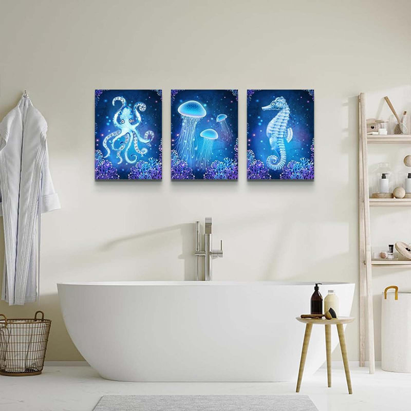 3 Piece Wrapped Canvas Wall Art