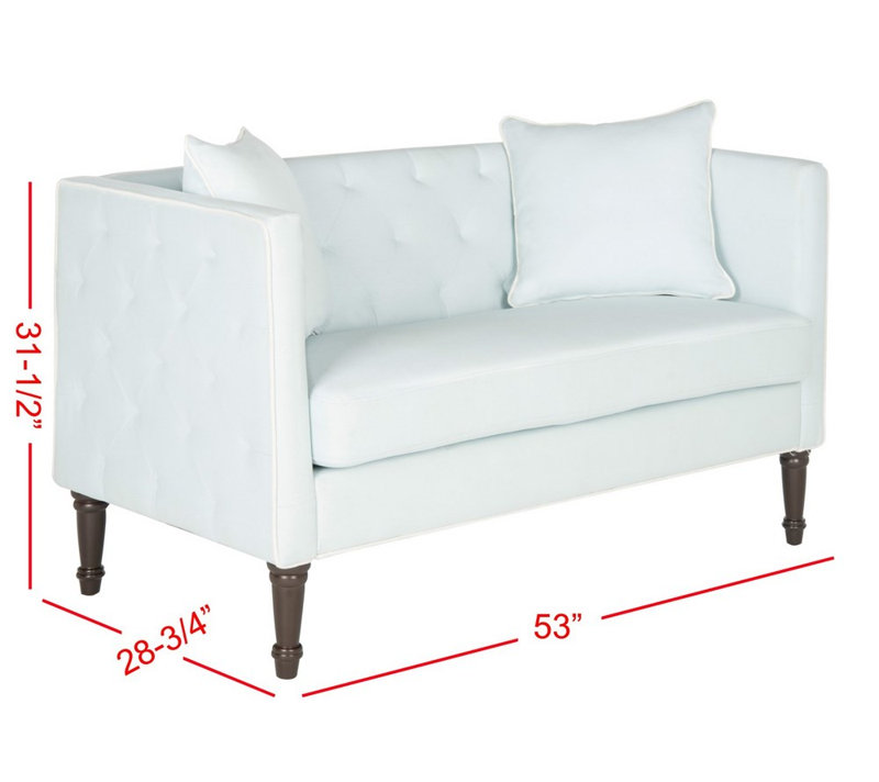 Dellaney Upholstered 53'' Settee