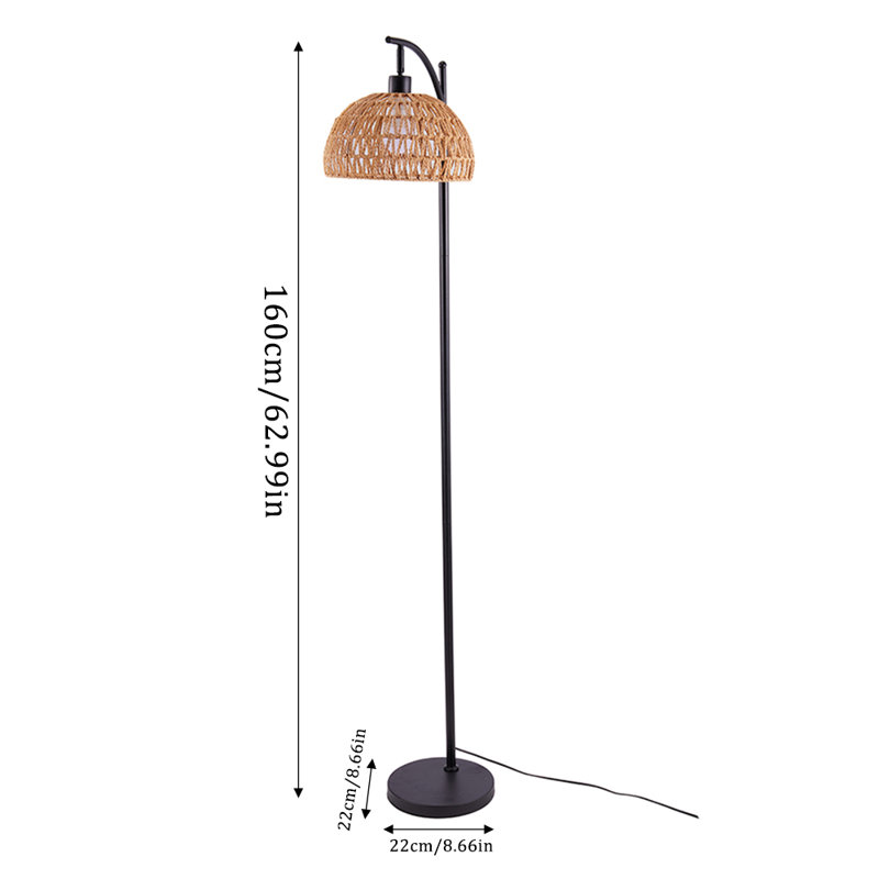 Neilton 160cm Traditional Floor Lamp