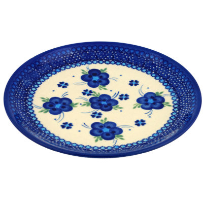 Bleu-belle Fleur Decorative Plate