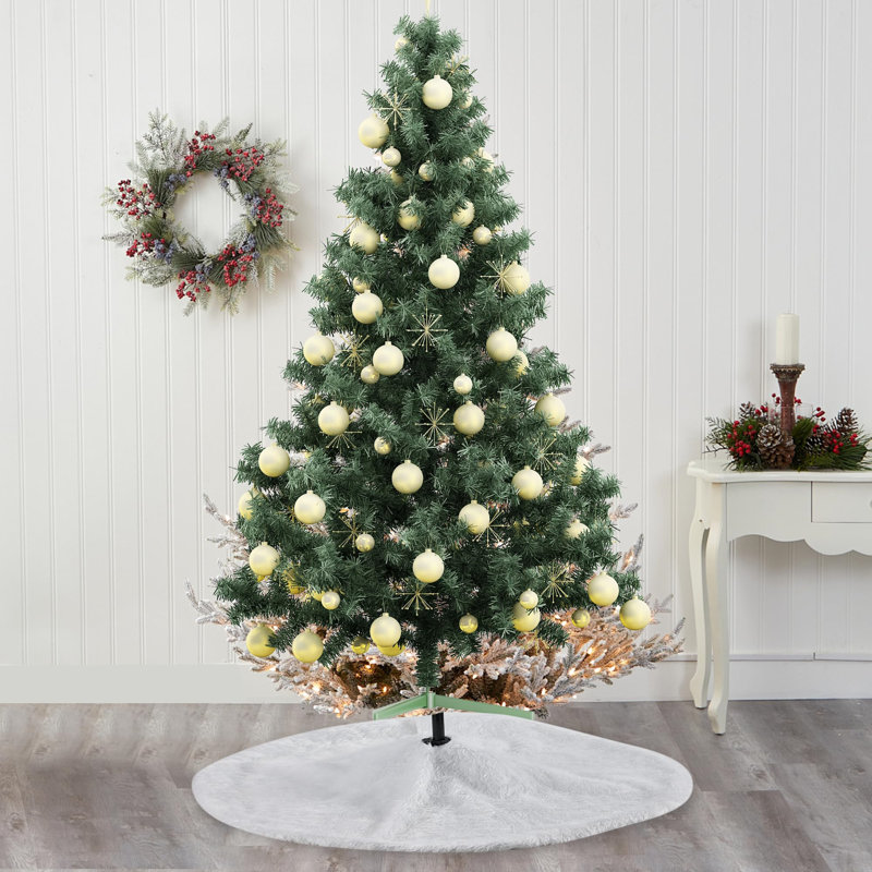 Raitis Faux Fur Tree Skirt