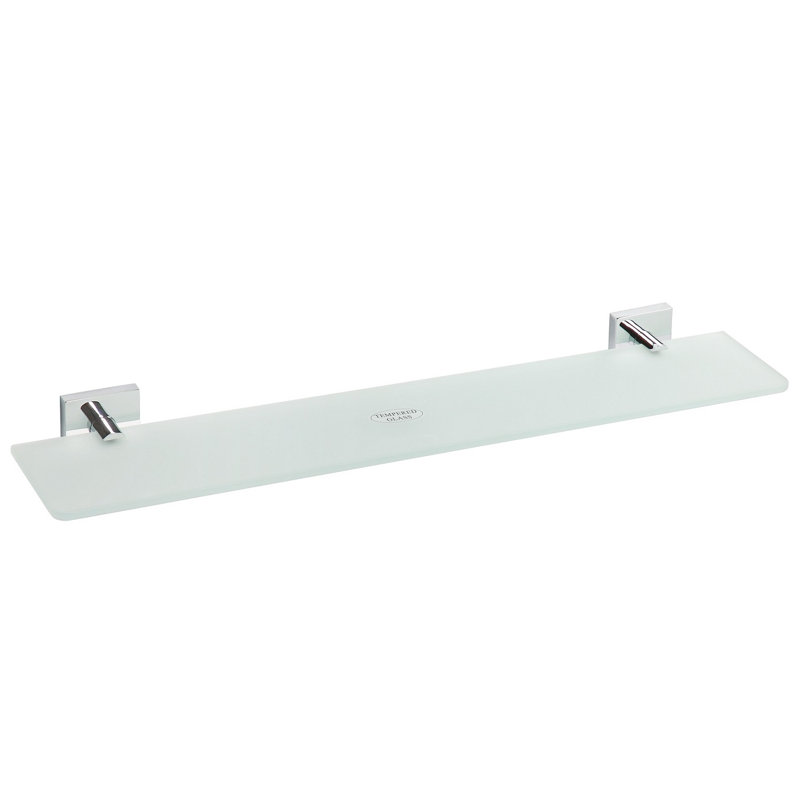 Glass Floating Shelf, 5.5cm H x 60cm W x 13cm D