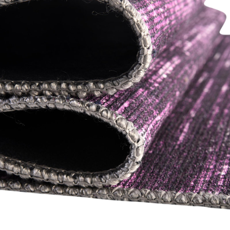 Tapis à poils longs en microfibre Monkton Combe, Rectangle 9 pi x 12 pi