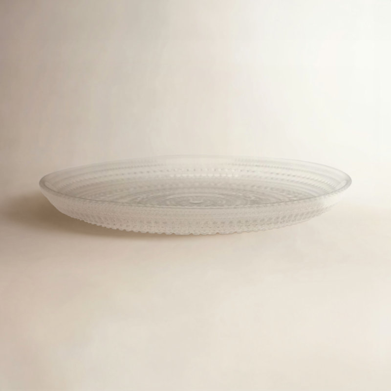 Kastehelmi 6.69" Appetizer Plate, Clear