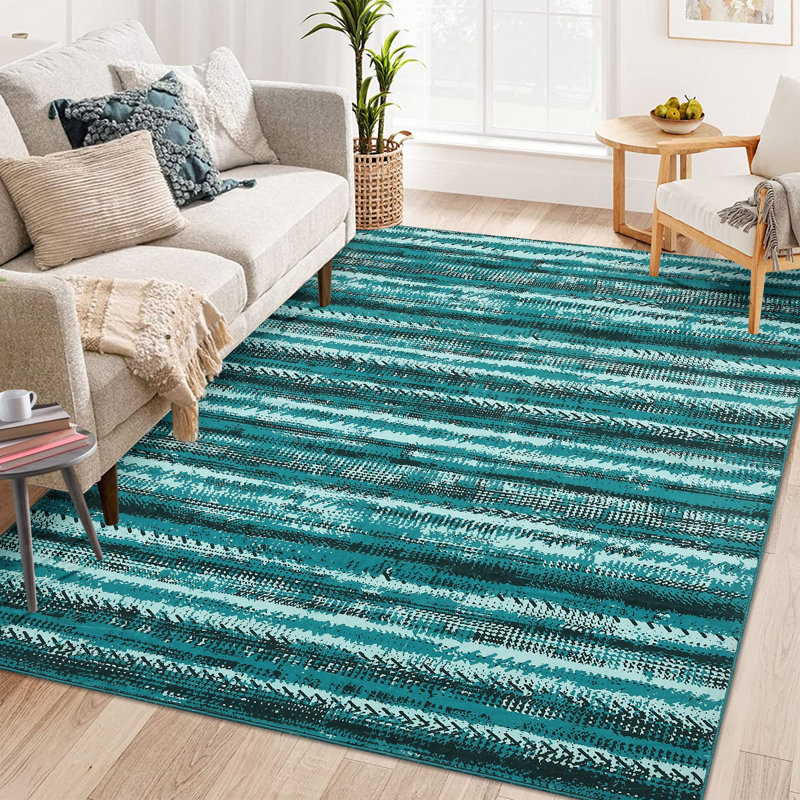 Tapis Sylivia avec envers antidérapant, Rectangle 4 pi x 6 pi
