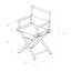 Chaise de réalisateur pliante 18 po-19623329-19623338