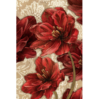 " Red Flower Family "