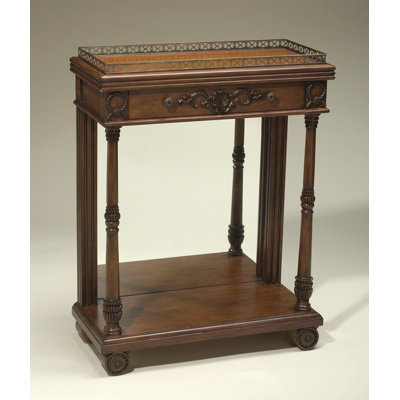 Tray Top End Table with Storage