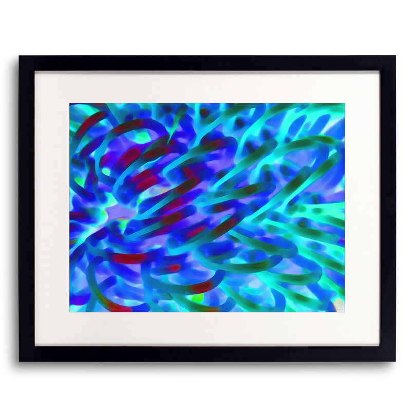 Daydreaming Print by Drew Gaffney, Black Framed Paper, 17.25" H x 21.25" W