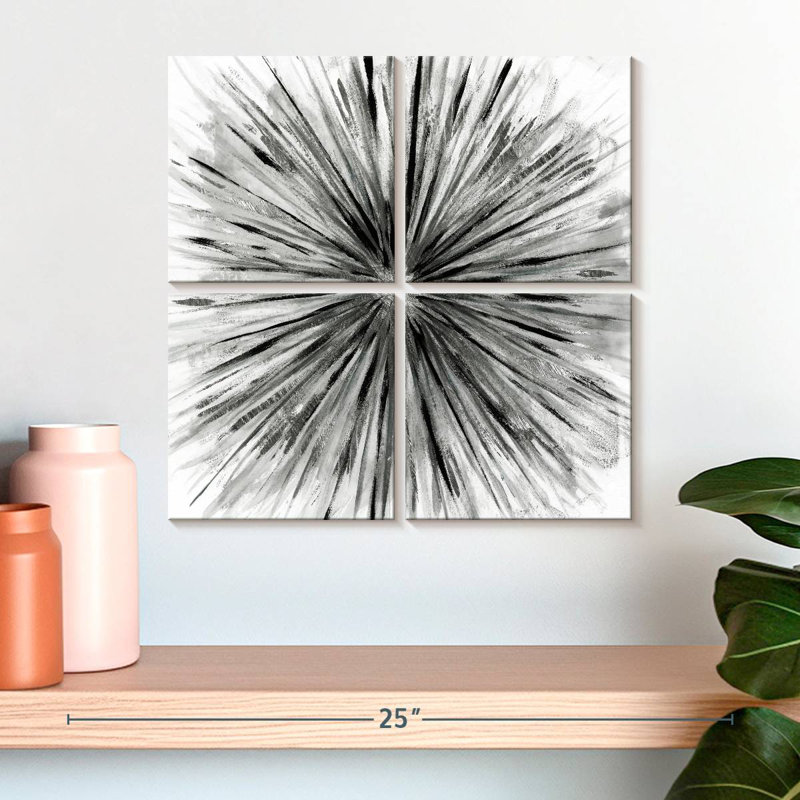 Staccato Burst, 18" H x 18" W
