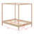 Canopy Bed with Engineered Wood Construction-803757266-559151280