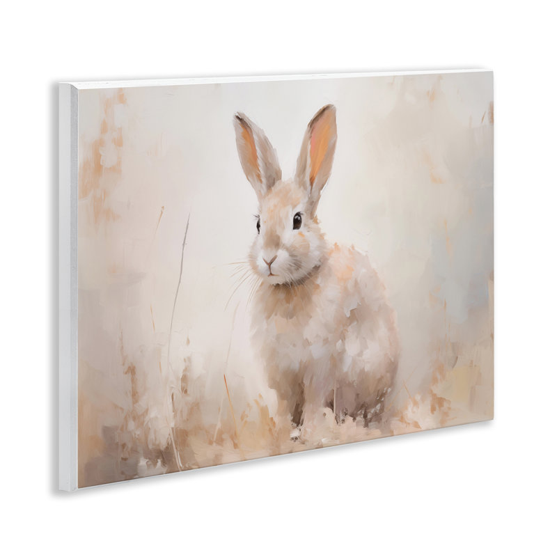 Art mural en forme de lapin brun brossé par Arlington Prints