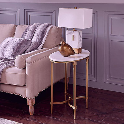 Bordeaux Red Side Table