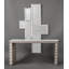 Flat Engineered Wood Wall Mirror