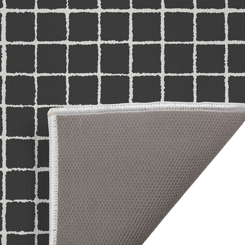 Paillasson Rebar, Ivoire/gris anthracite, L 21 po x L 34 po