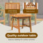 Solid Wood End Table