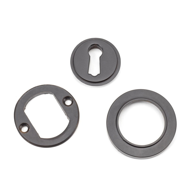Escutcheon Door Accessory, Aged Bronze