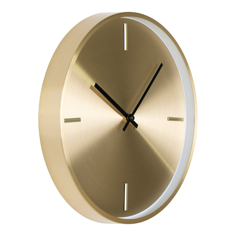 Pawelski Metal Wall Clock